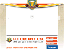 Tablet Screenshot of buelltonbrewfest.com